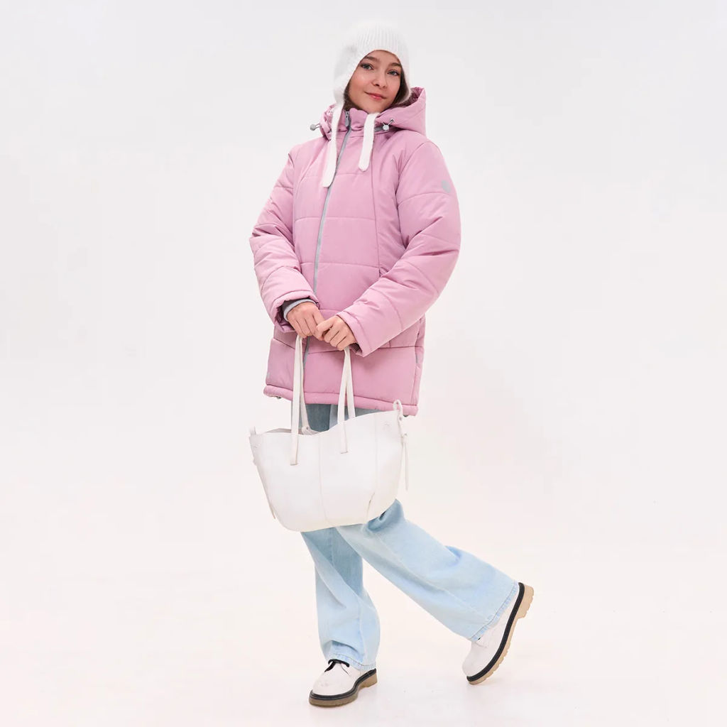 RODOS Куртка для девочки мембрана зима М-316 Розовый  фото 2