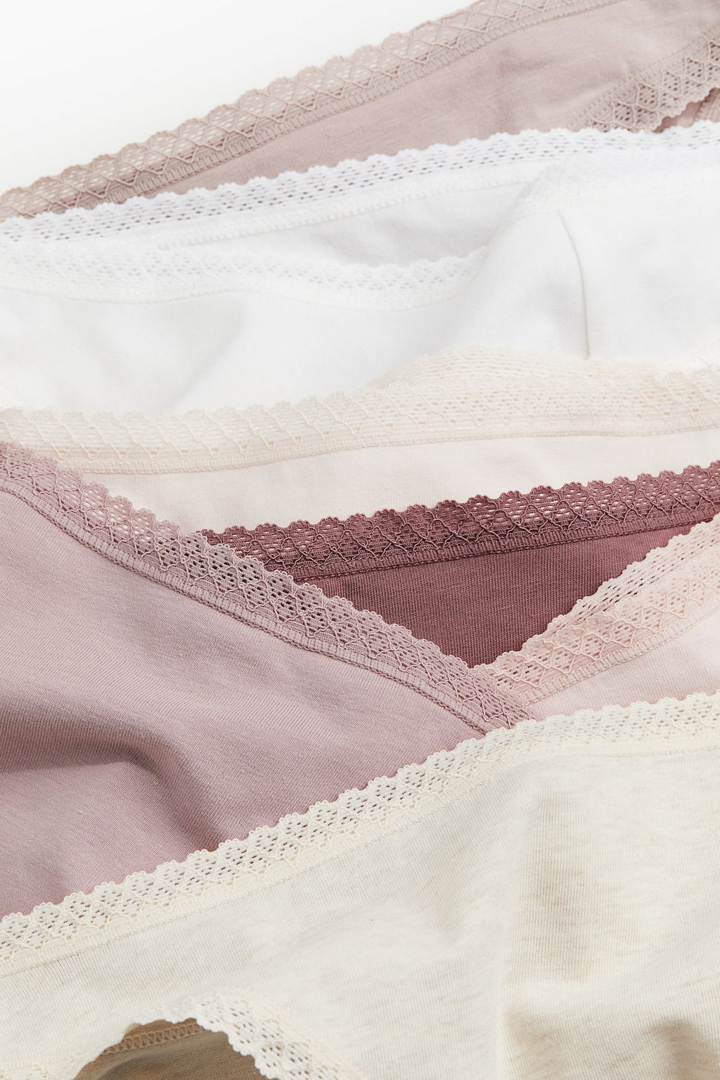 Pack de 7 bragas Bikini en punto de algodon - H&m фото 3