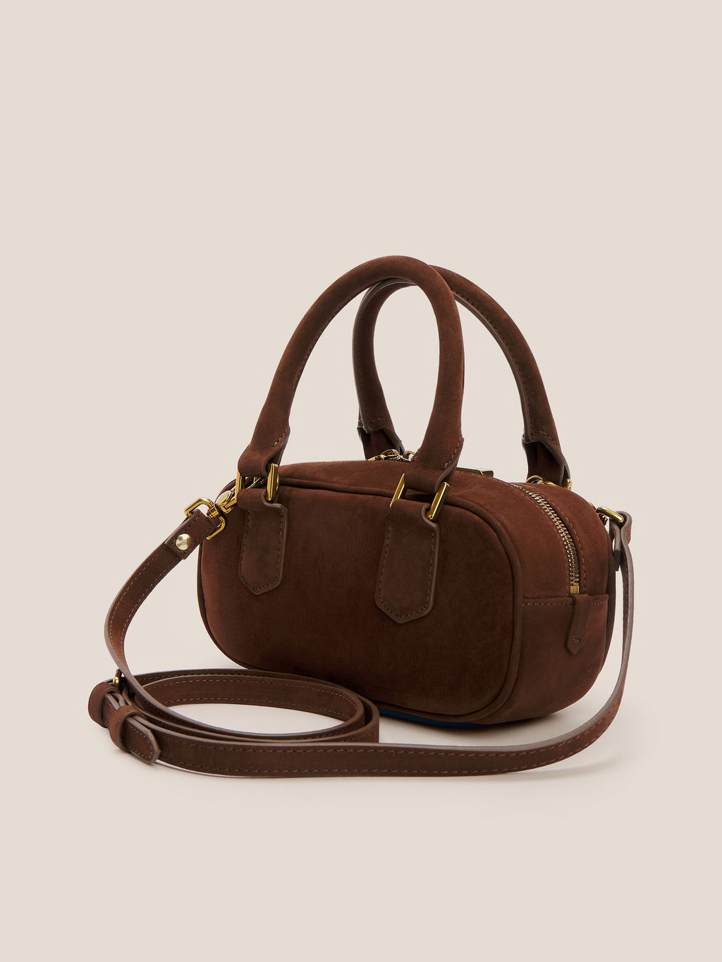 Женская сумка с ручками CALZETTI JADE Артикул 4741847, коричневый  фото 4