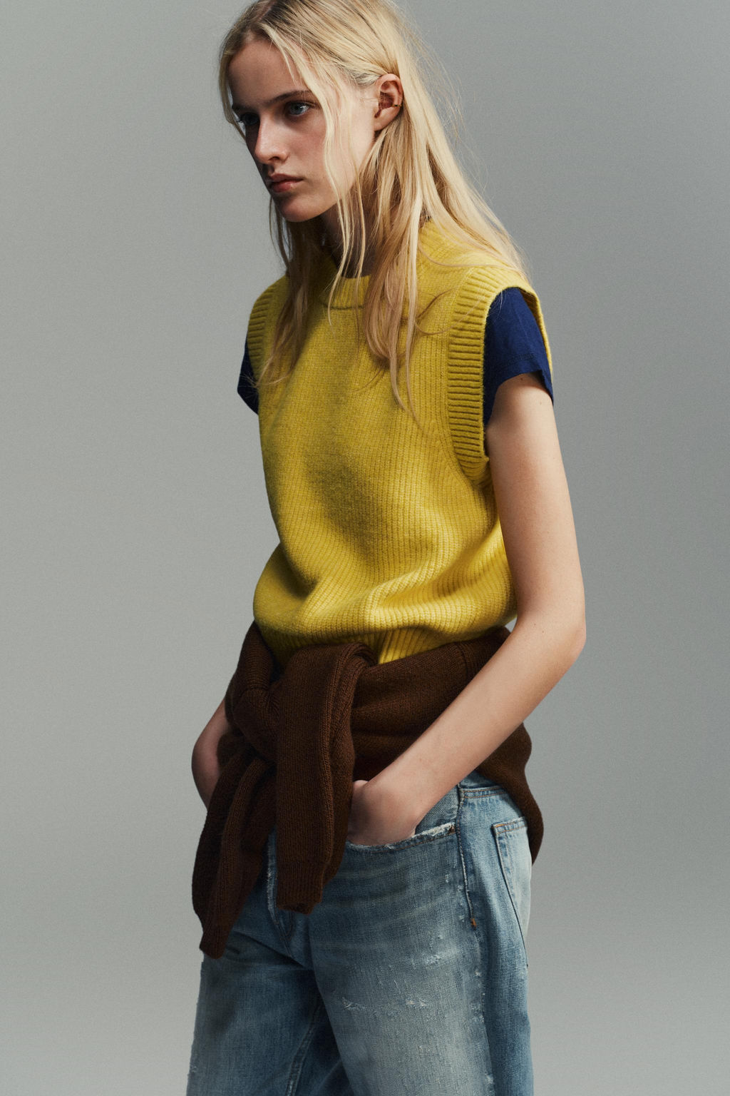 SOFT KNIT VEST - Zara фото 3
