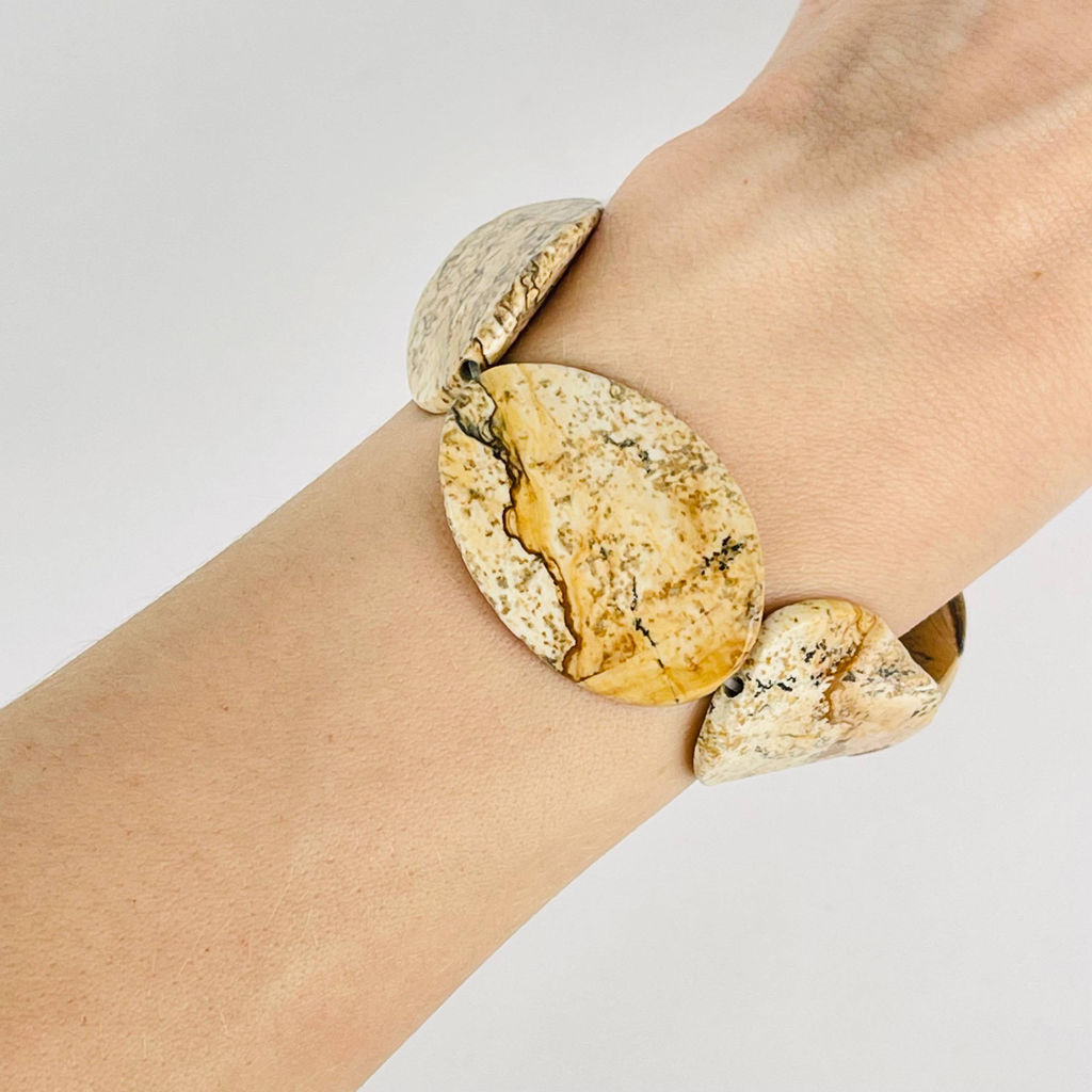 Бусины для украшений из песочной Яшмы - Радуга самоцветов фото 3