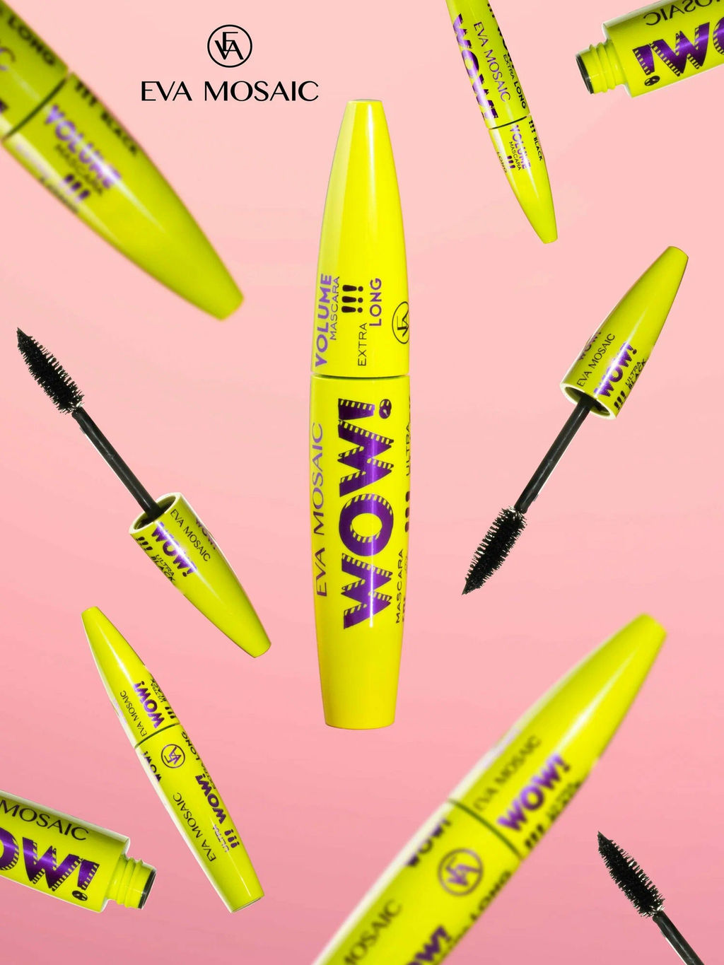ЕМ Тушь для ресниц Супер Объем WOW, 10 мл, Черная 5815 - Eva фото 2