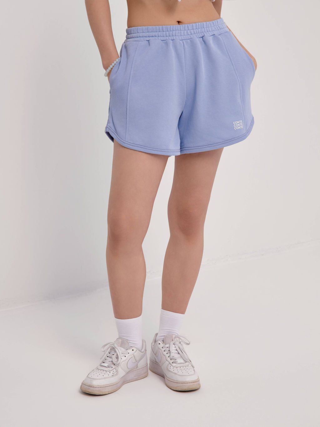 CONTE LS 2581 Шорты женские cornflower