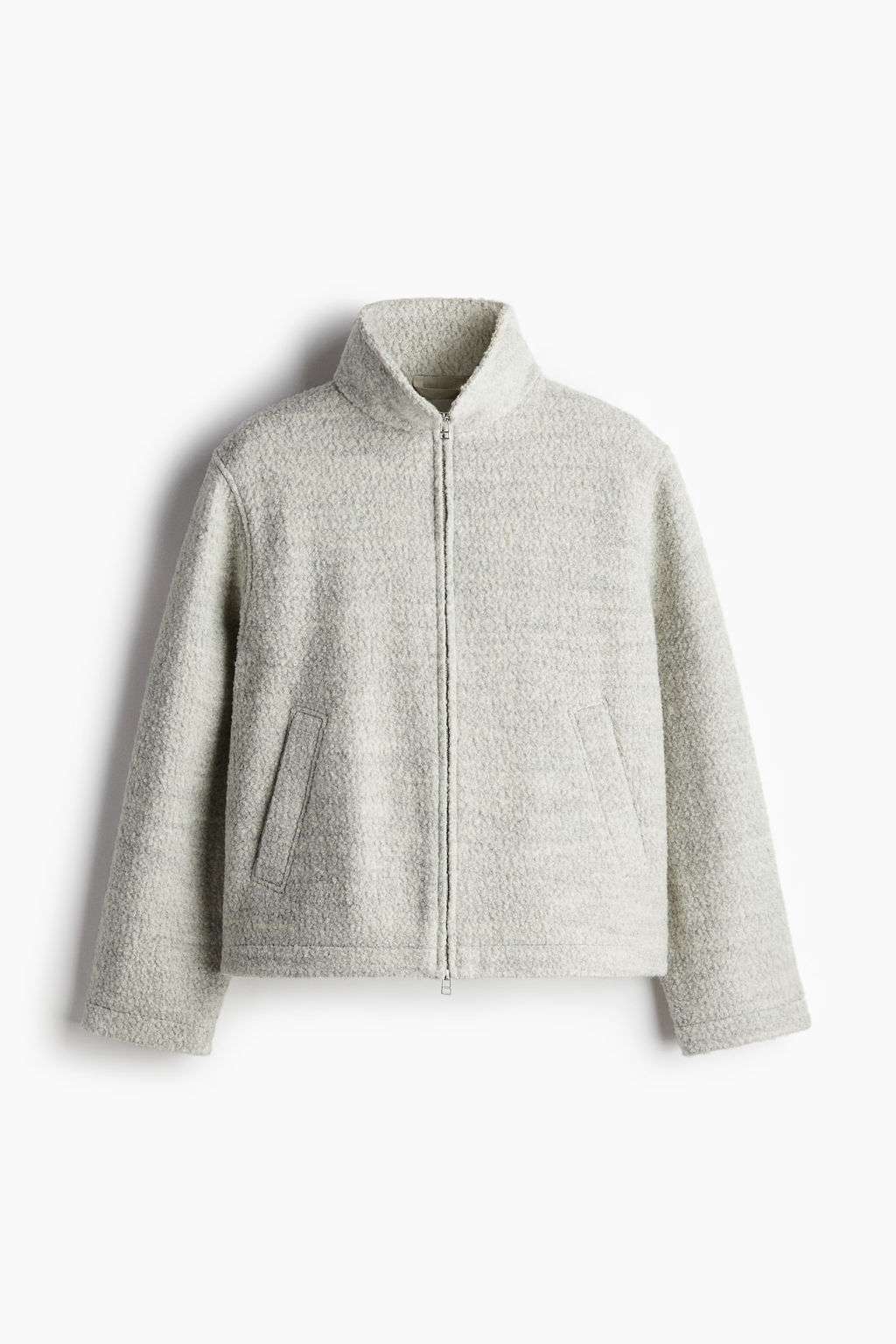 Chaqueta boucle de mezcla de lana Regular Fit - H&m фото 5