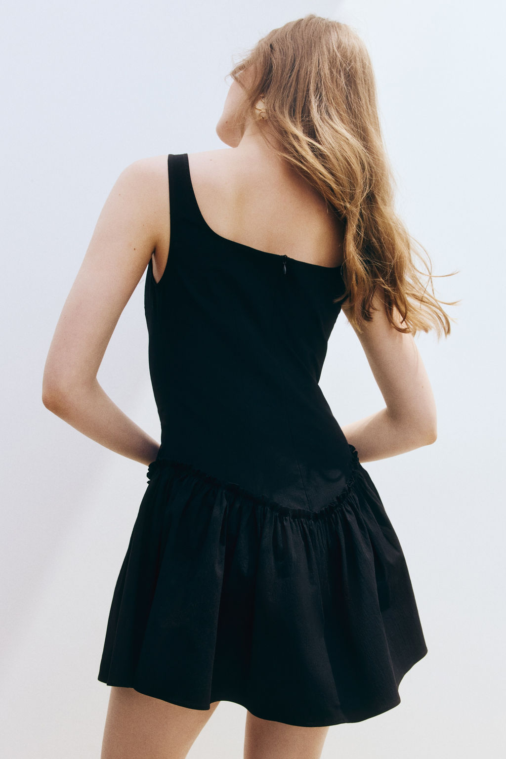 Flared-skirt cr?pe dress - H&m фото 7