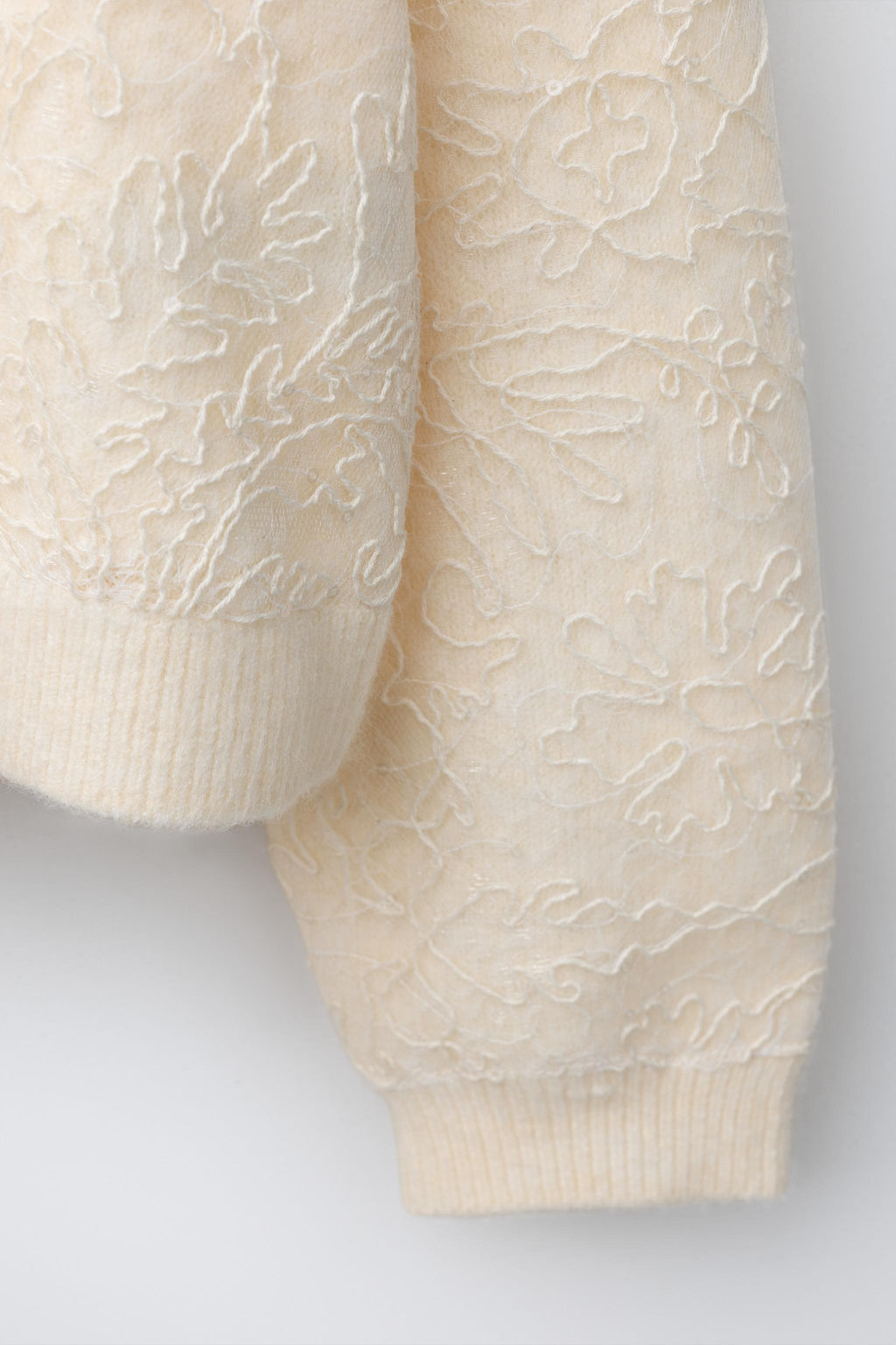 CARDIGAN WITH TULLE AND SEQUINS - Zara фото 4