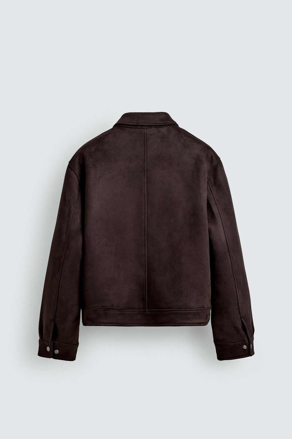FAUX SUEDE REGULAR FIT JACKET - Zara фото 7