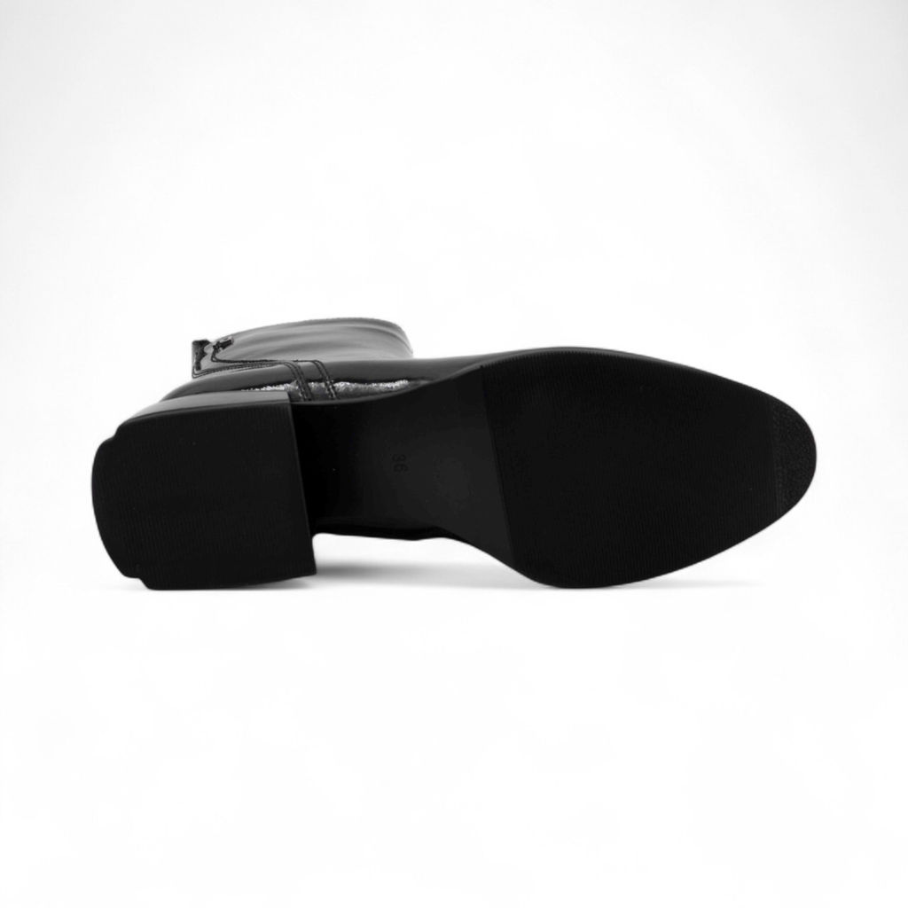 Ботинки из натуральной кожи Р-116-8 черные - Sport фото 6