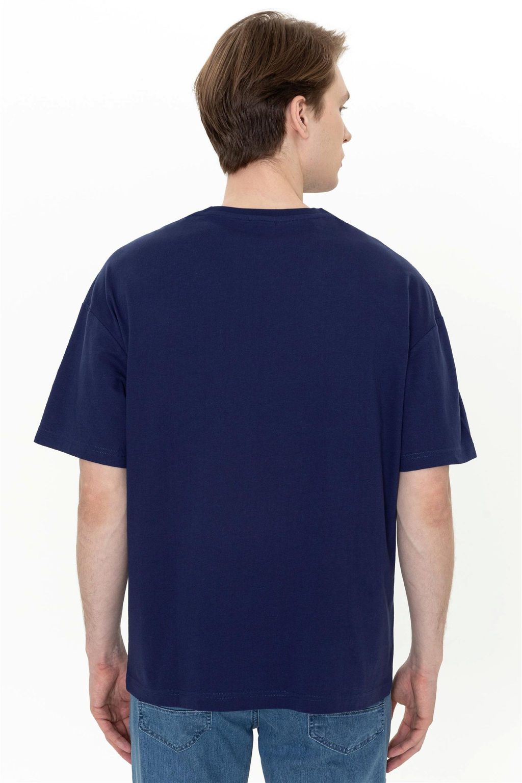 Мужская темно-синяя футболка Неожиданная скидка в корзине - U.s. polo assn фото 5