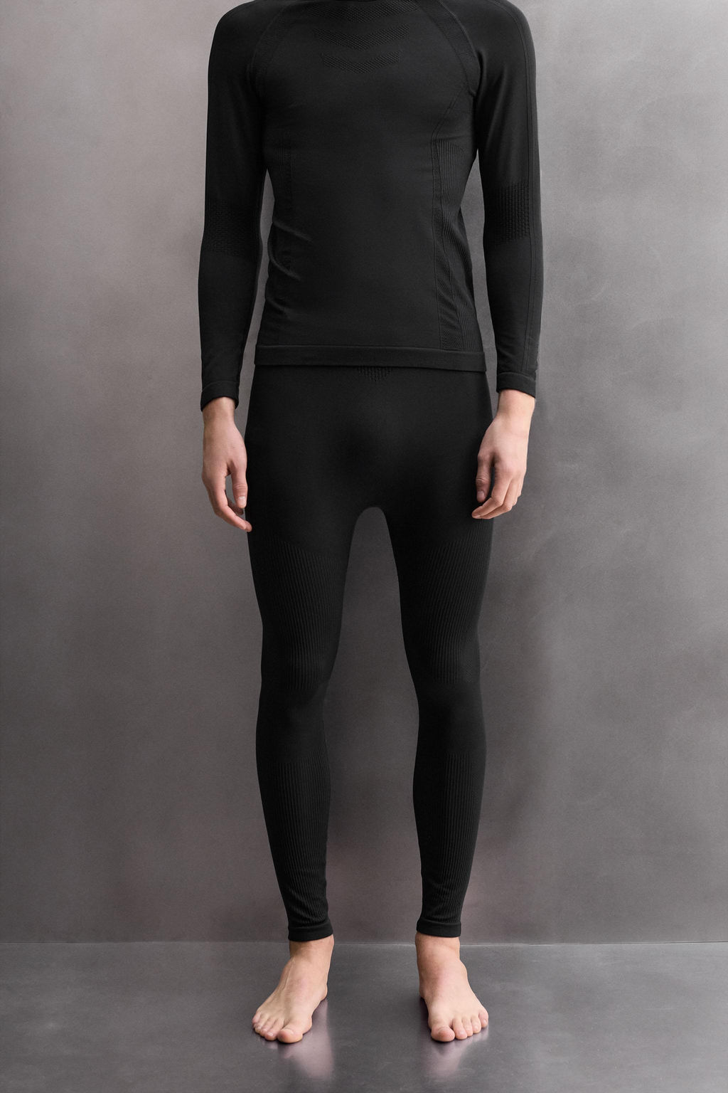 MALLAS COMPRESIVAS PRIMERA CAPA SKI / Negro - Zara фото 2