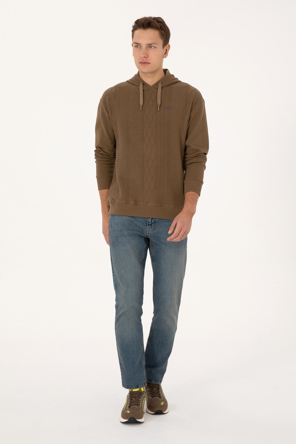Erkek Haki Sweatshirt - U.s. polo assn фото 4