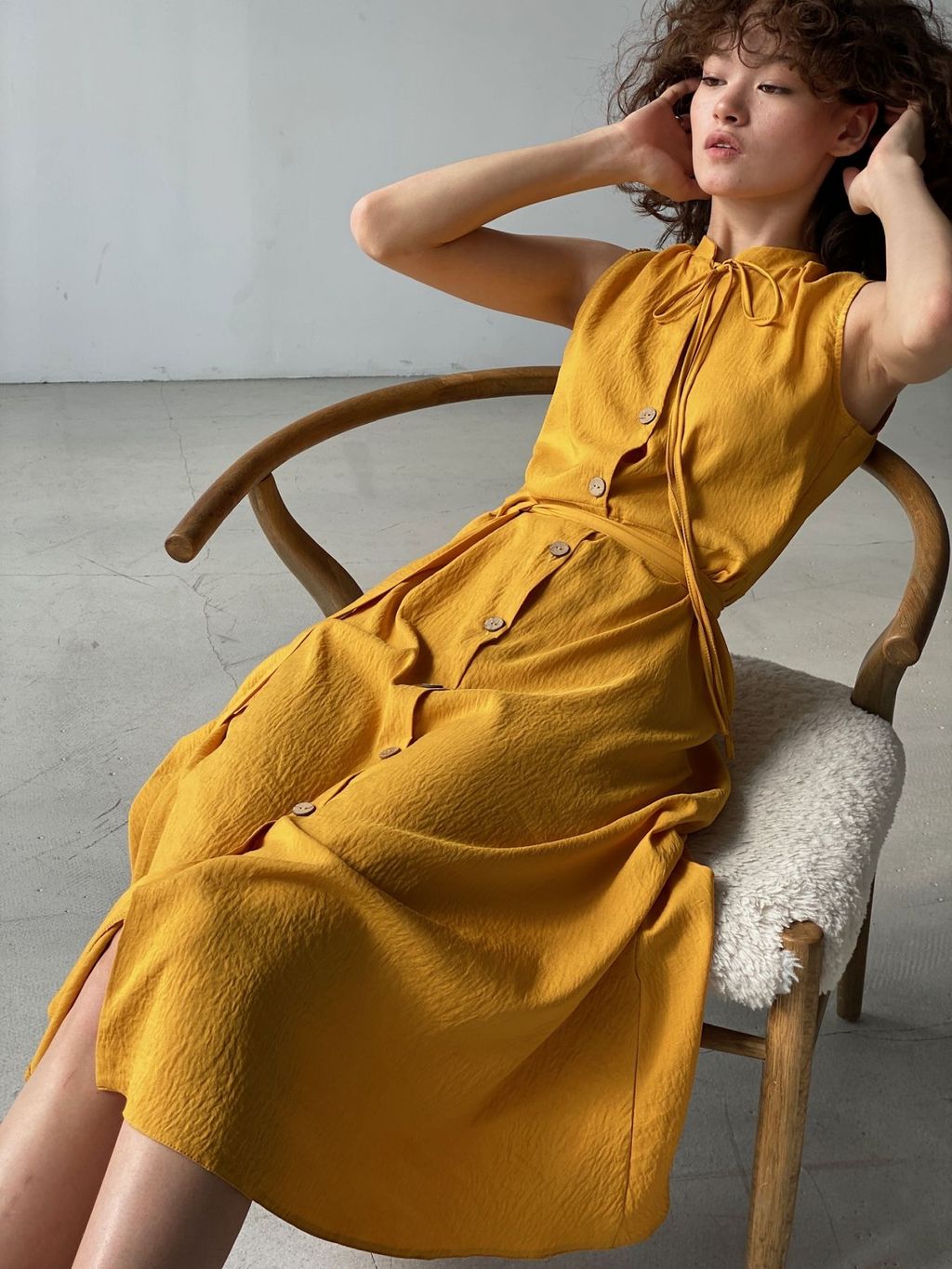 Платье, как из к/ф Красотка, в цвете манго - Martichelli фото 5