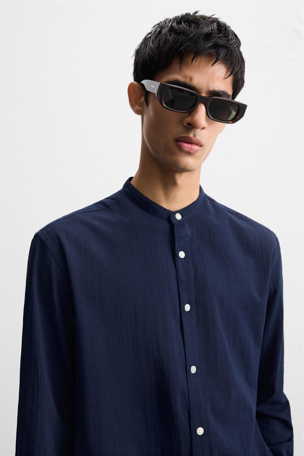 CREASED-EFFECT SHIRT - Zara фото 26