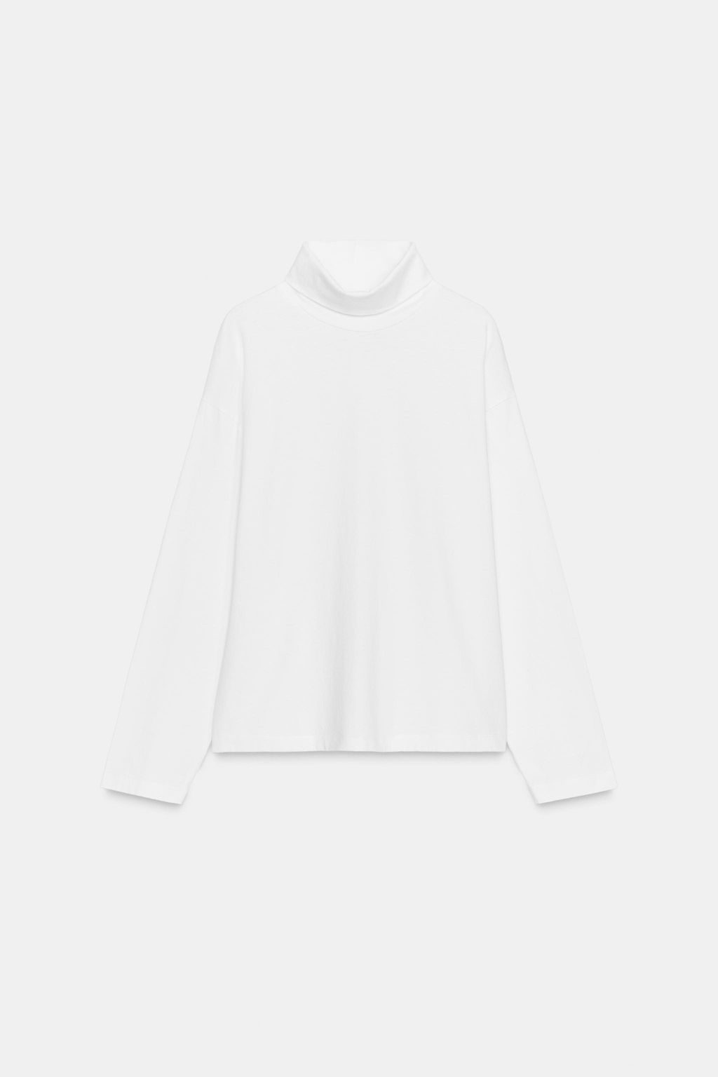 HIGH NECK T-SHIRT - Zara фото 6