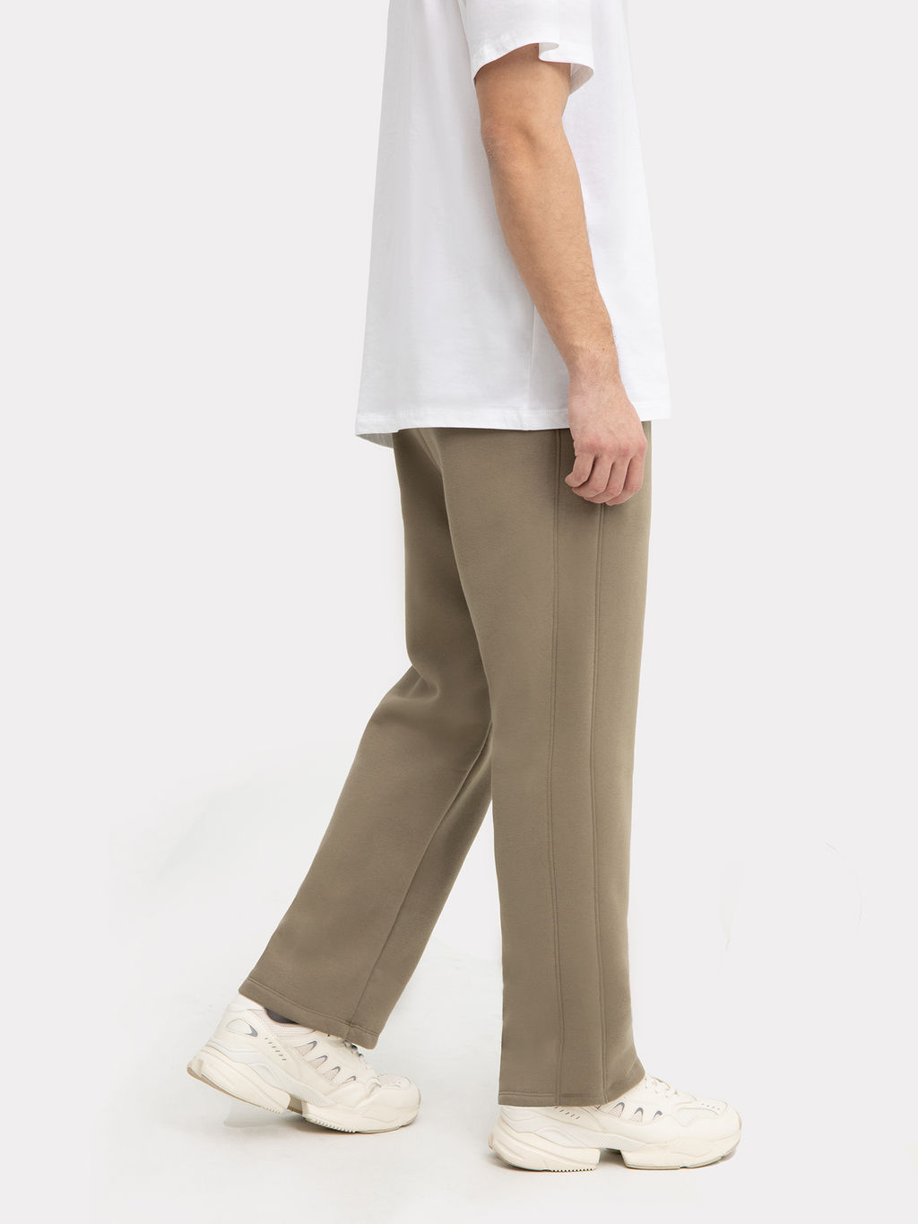 Брюки мужские в зеленом цвете хаки 181240