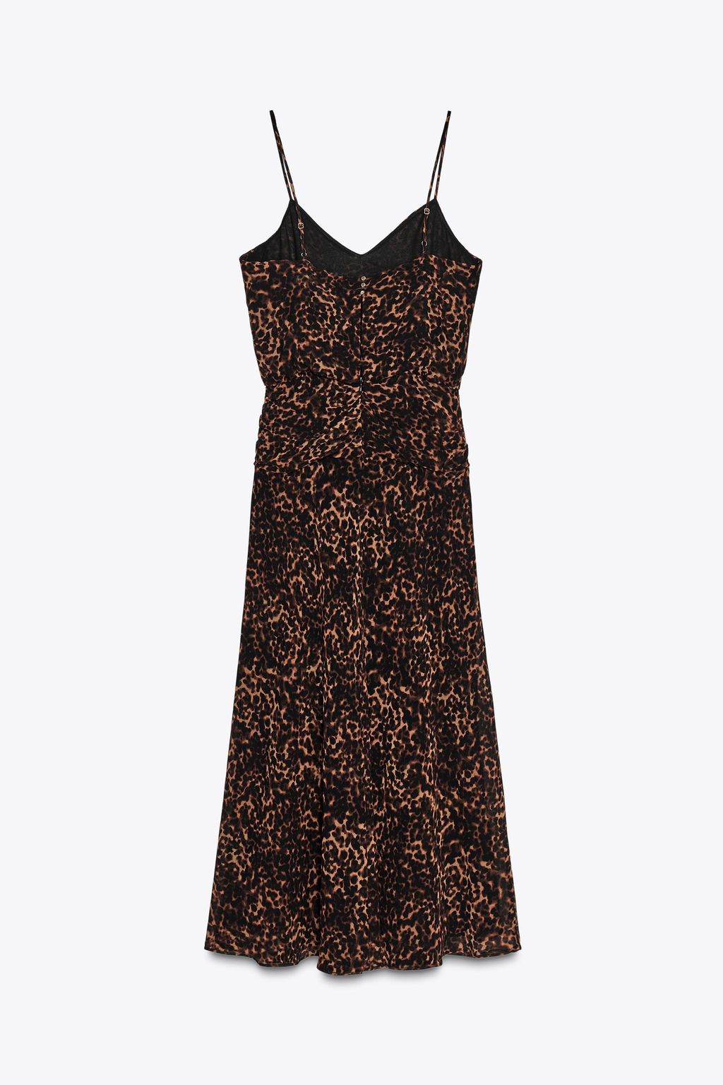 ANIMAL PRINT MIDI DRESS - Zara фото 17