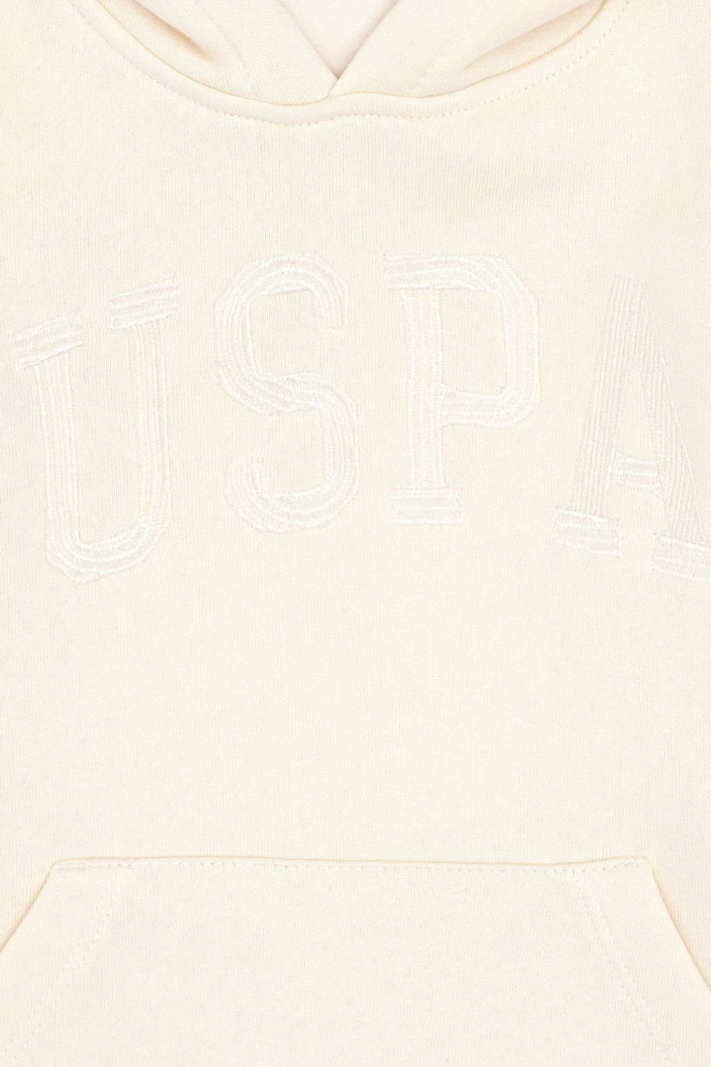 Кремовый базовый свитшот для девочек Неожиданная скидка в корзине - U.s. polo assn фото 4