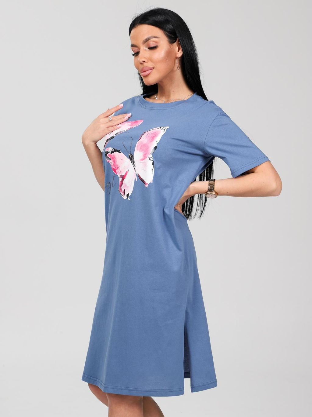 IV-CAPRIZ Сипроета - туника индиго