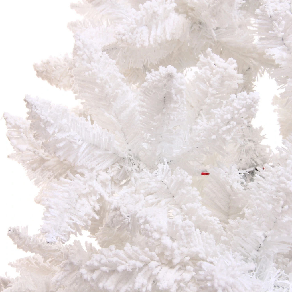 Ёлка "Звон вьюги" 180 см, ПВХ (786 веток), белый иней, Белый
