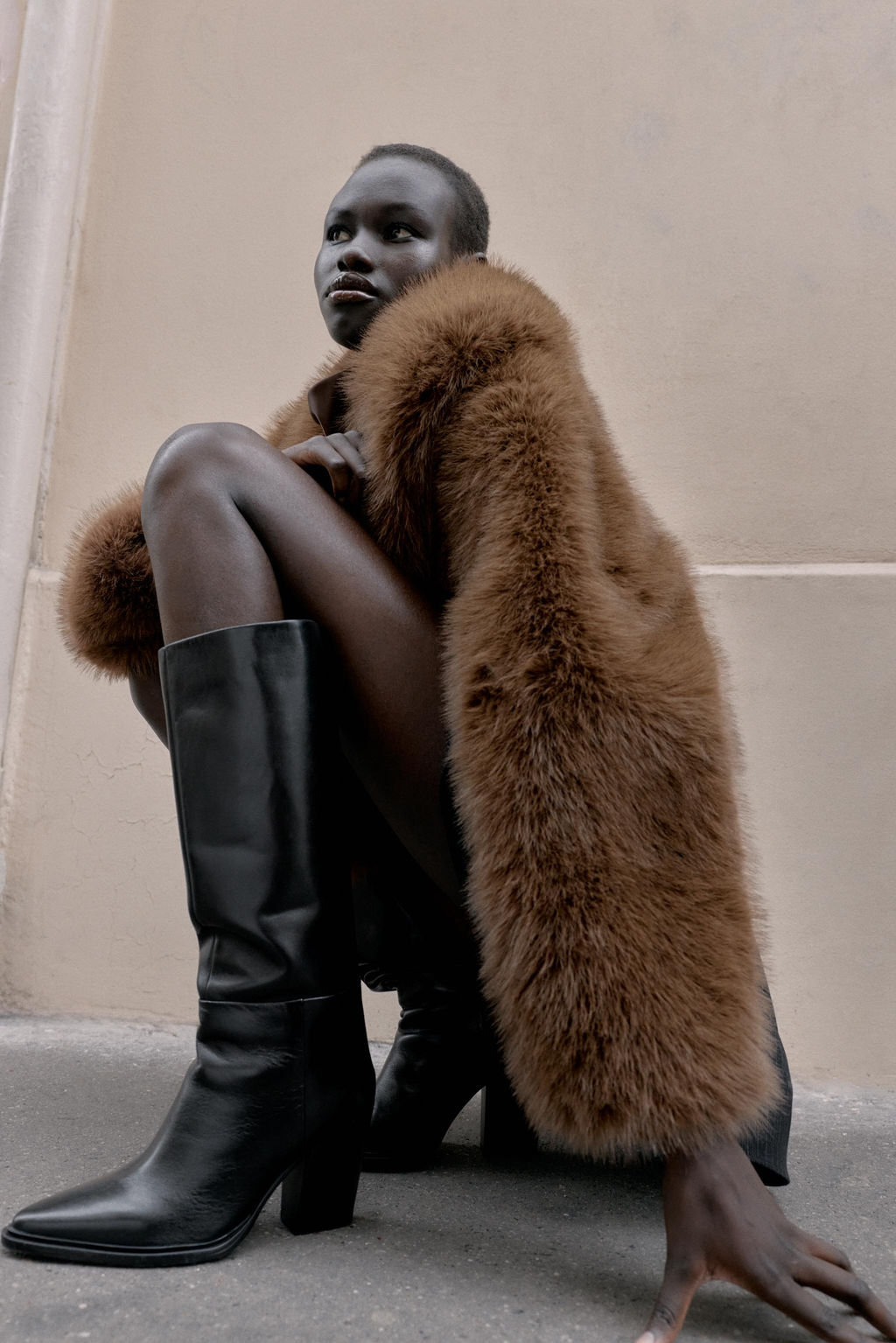 LEATHER COWBOY BOOTS - Zara фото 6