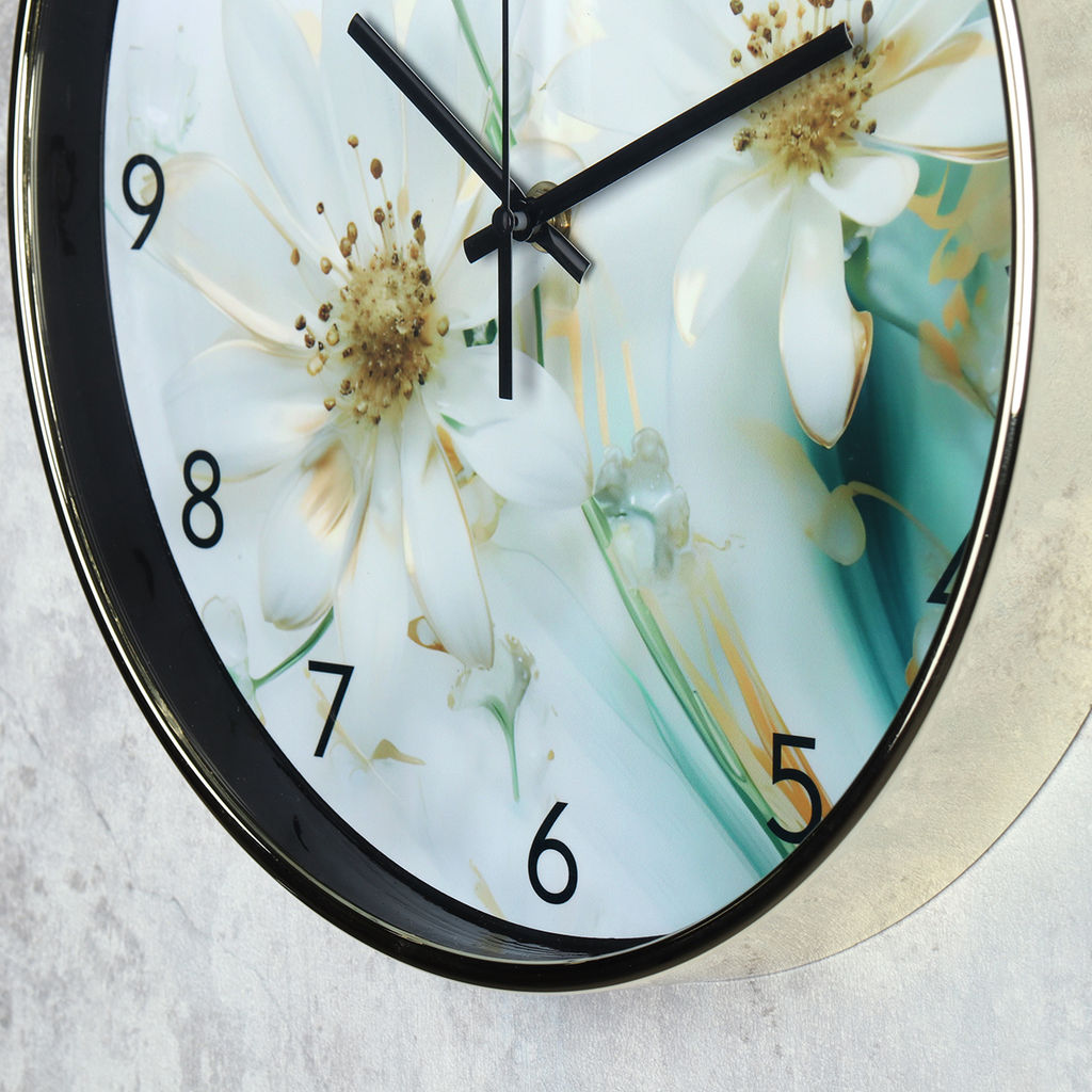 Цена за 1 шт. Часы настенные 30 см / 5606 /уп 20/ - Галеонтрейд фото 6