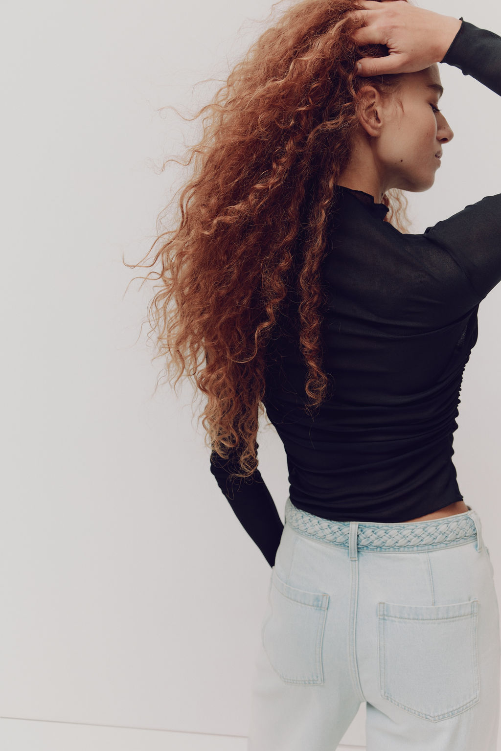 Top en punto transparente - H&m фото 4