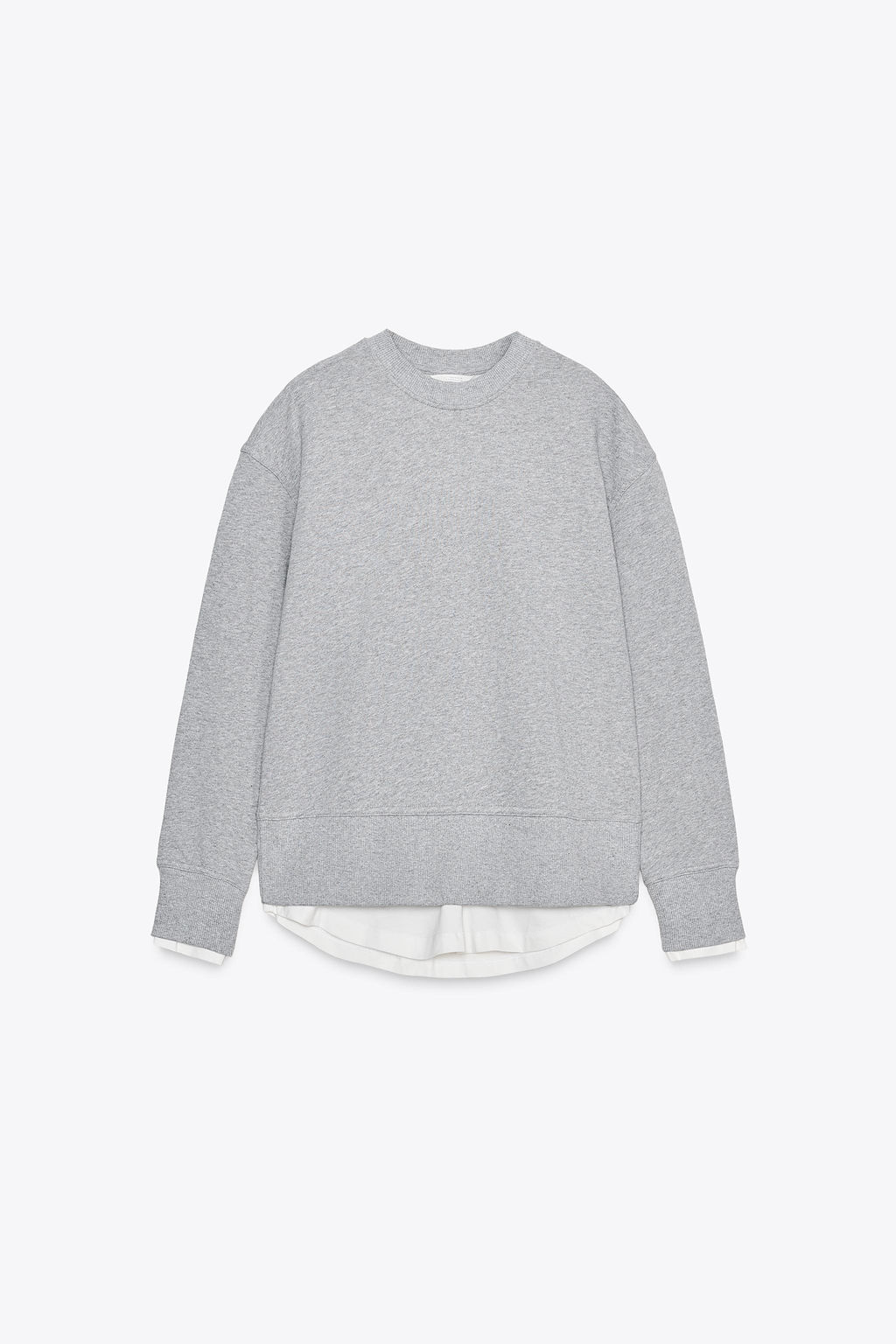 CONTRAST PLUSH SWEATSHIRT - Zara фото 6