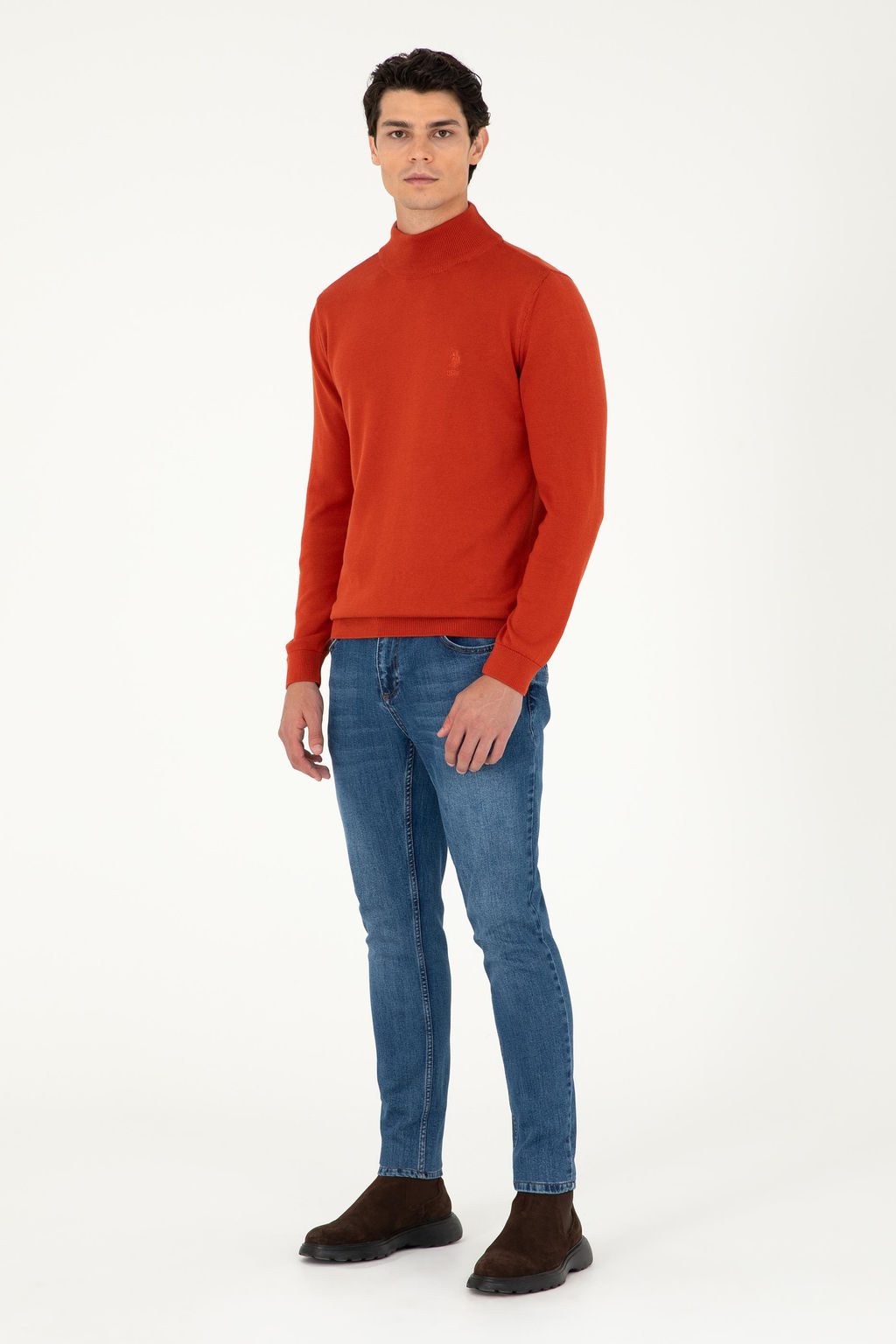 Мужские синие джинсовые брюки - U.s. polo assn фото 3