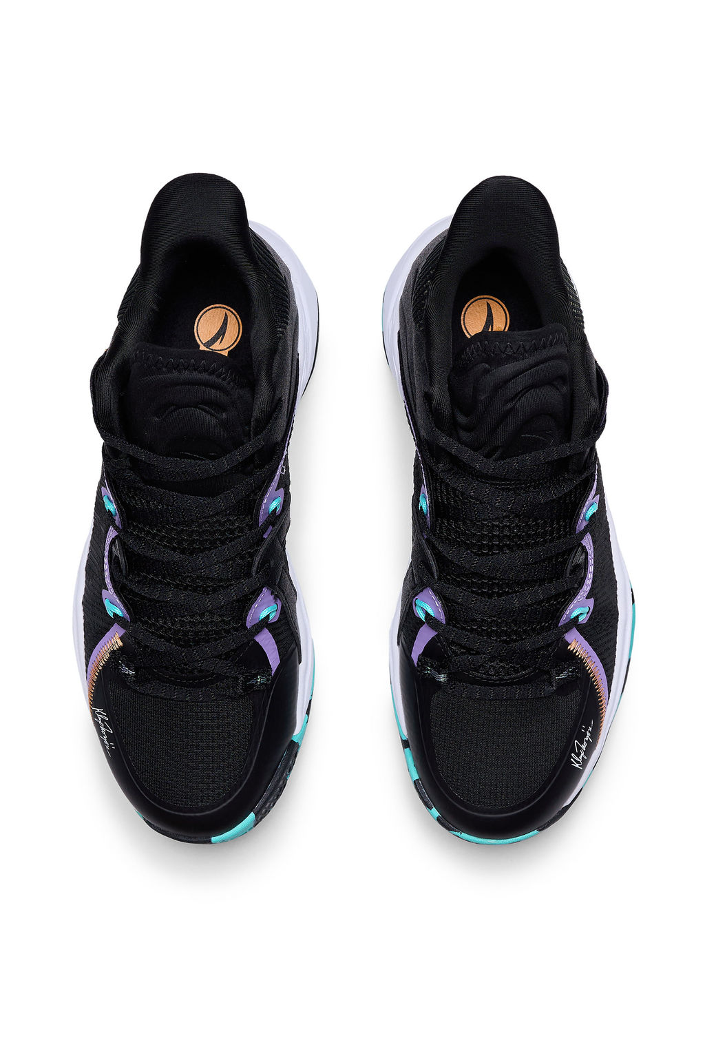 Кроссовки для баскетбола Черный/Фиолетовый - Anta фото 6
