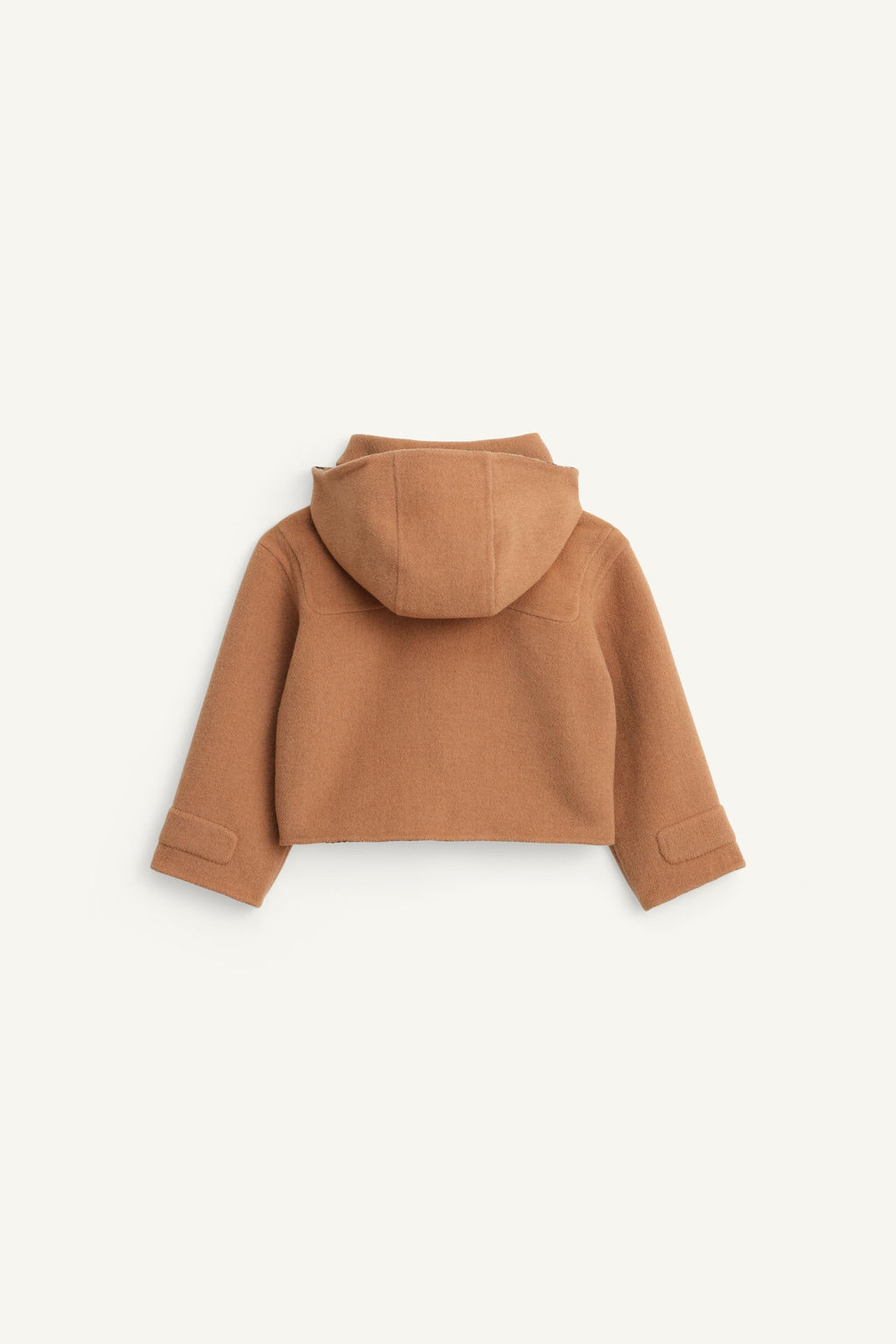 LIMITED EDITION SHORT WOOL DUFFLE COAT - Zara фото 5