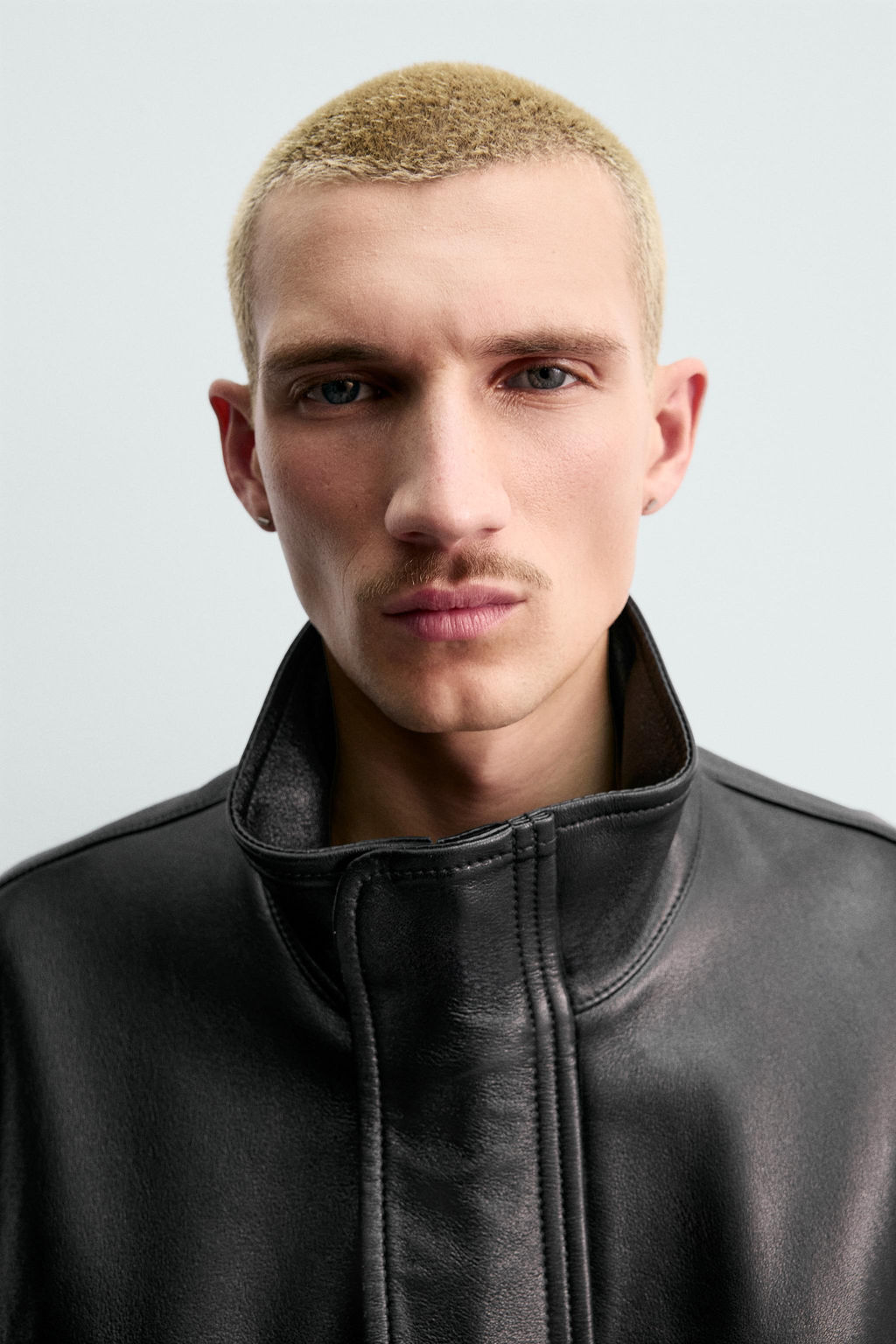 RELAXED FIT LEATHER JACKET ORIGINS - Zara фото 6