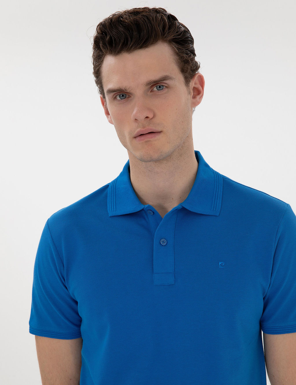 Saks Slim Fit K_vr_lmaz Polo Yaka Basic Ti__rt - Pierre cardin фото 2
