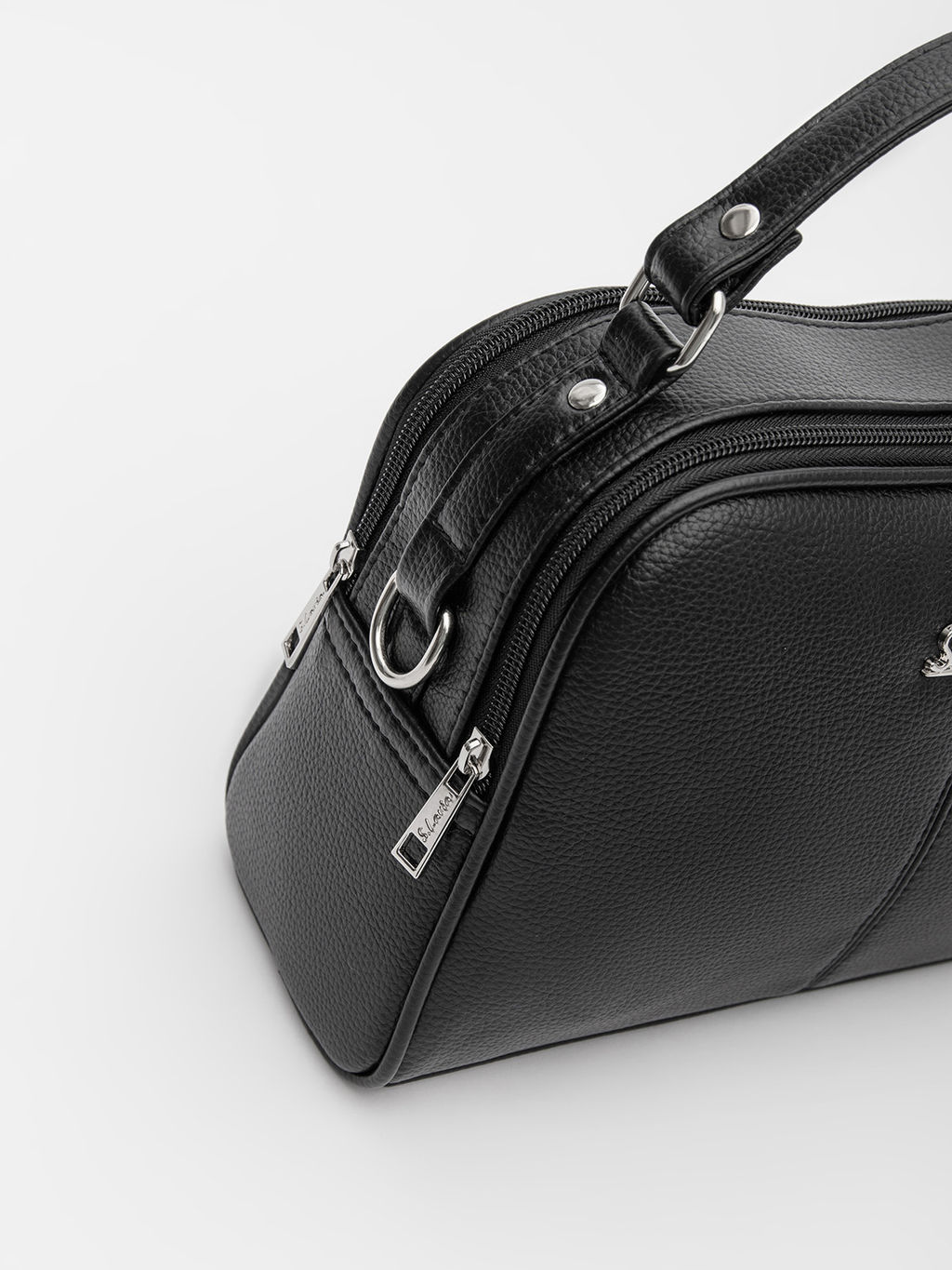 Чёрный саквояж S.Lavia  фото 17