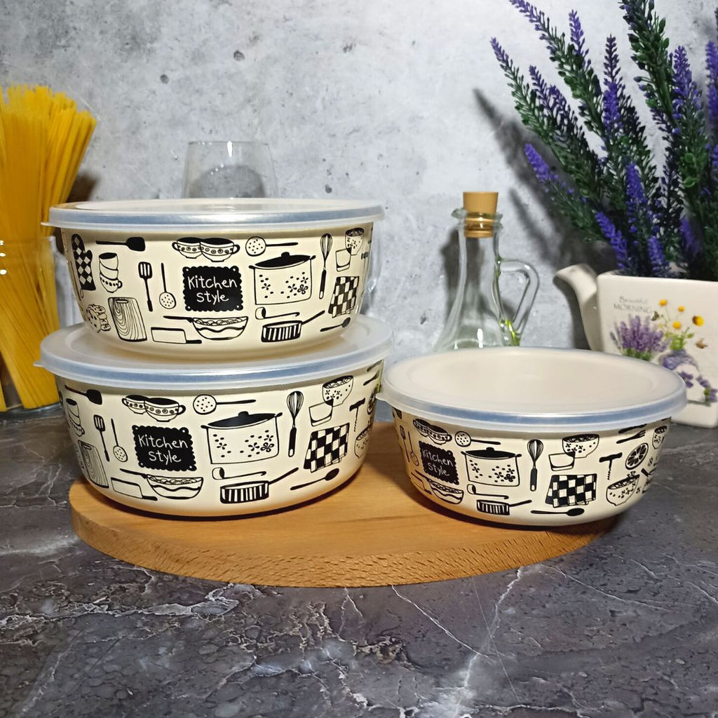 Набор из 3 пред.№47 "Стиль кухни", слон. кость, 1DM47PL