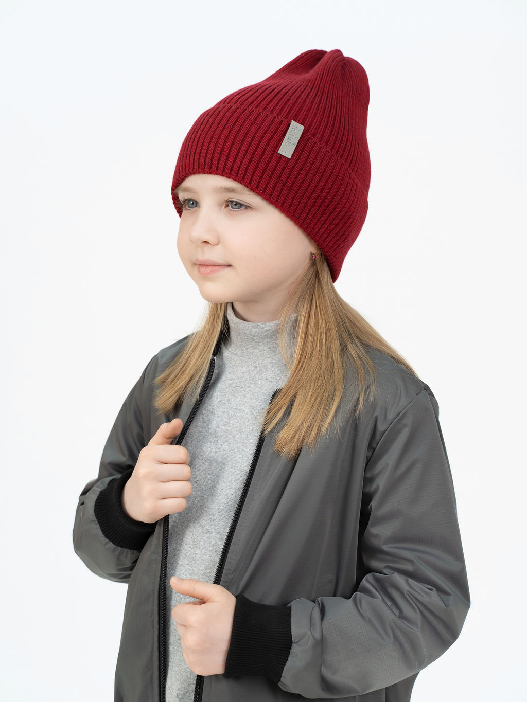 Шапка вязаная черная - Arctic kids фото 23