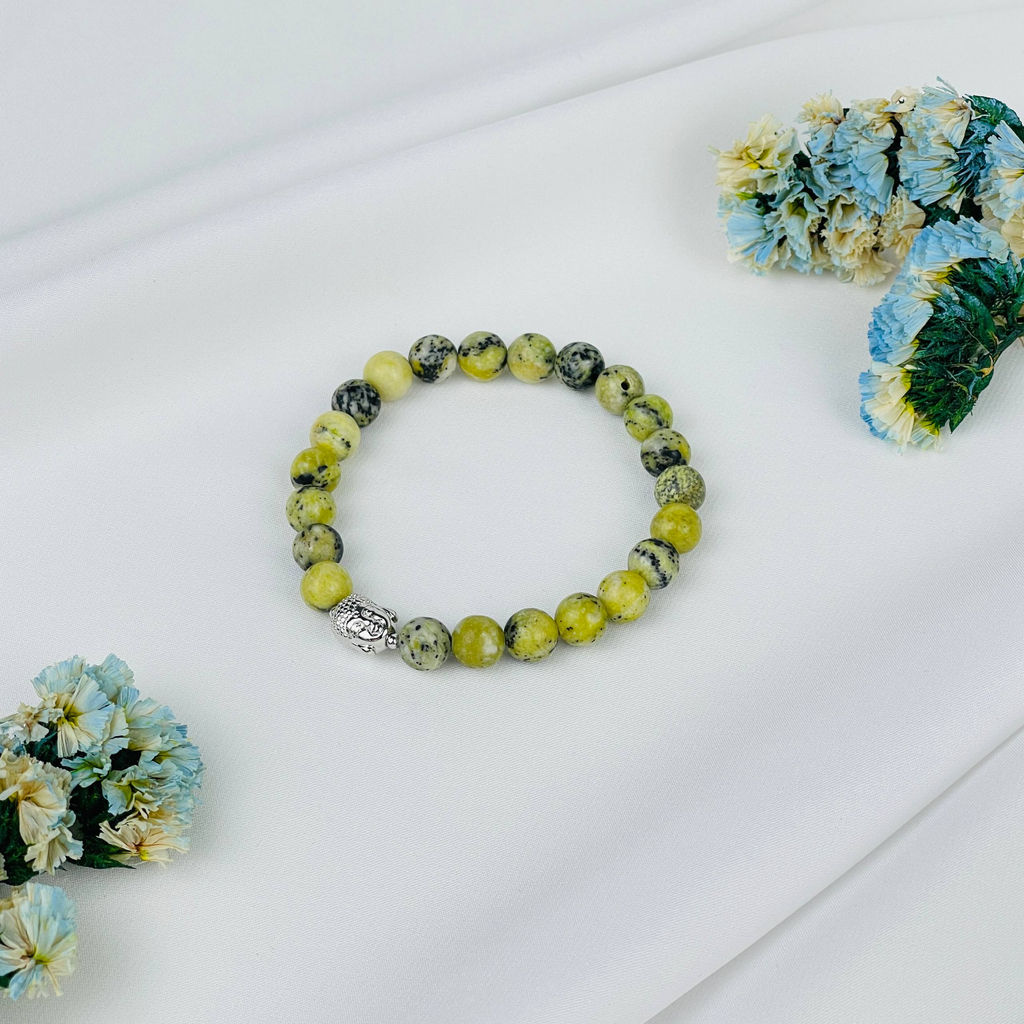 Браслет (Будда) из Офикальцита - Радуга самоцветов фото 2