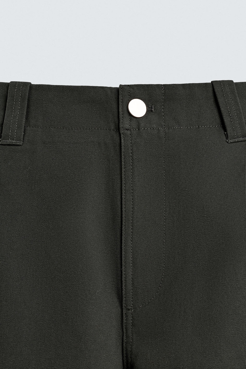 TEXTURED CANVAS TROUSERS - Zara фото 9