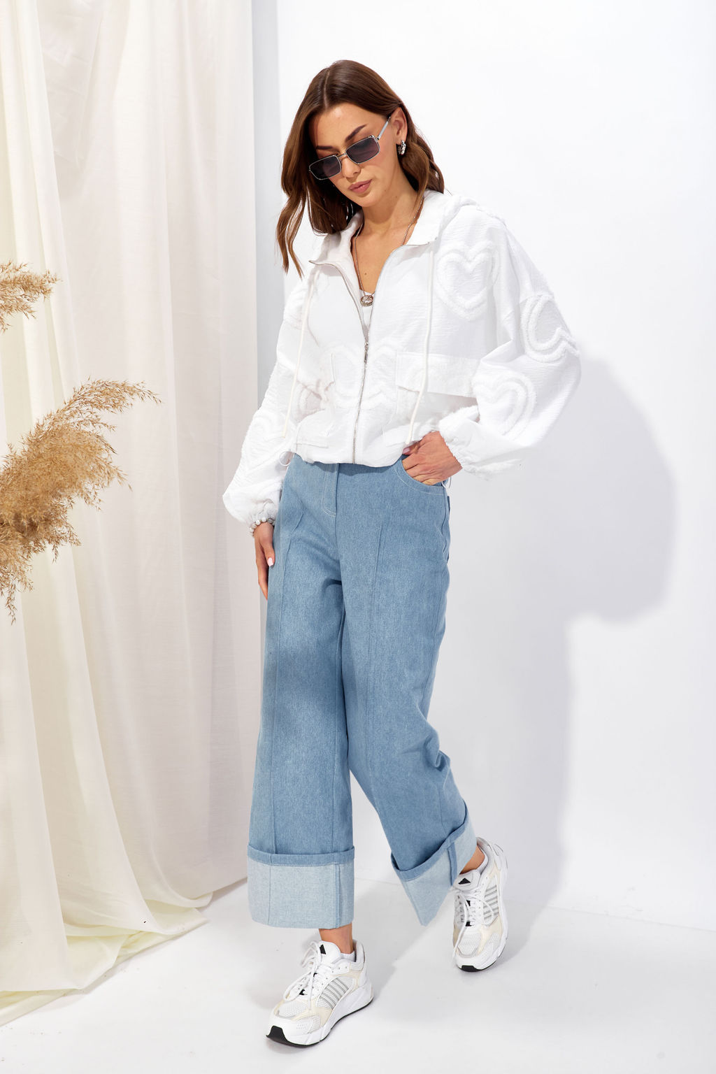 Брюки 4329 (голубой)