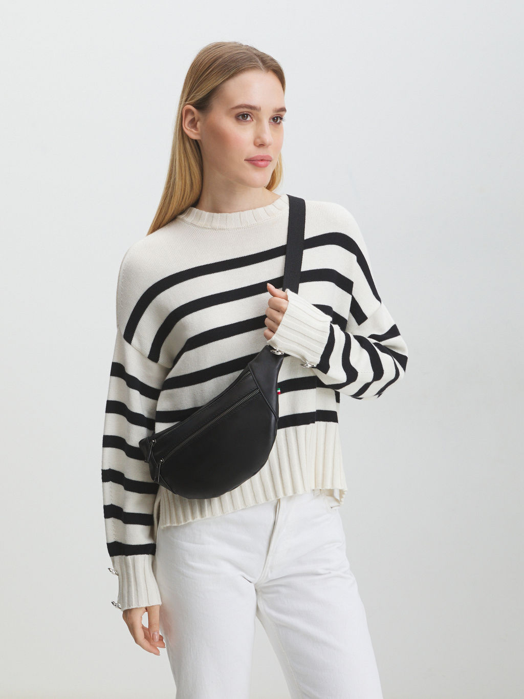 Женская поясная сумка DIVAS BAG ELVIN Артикул 2234706, темно-серый - Tendance фото 3
