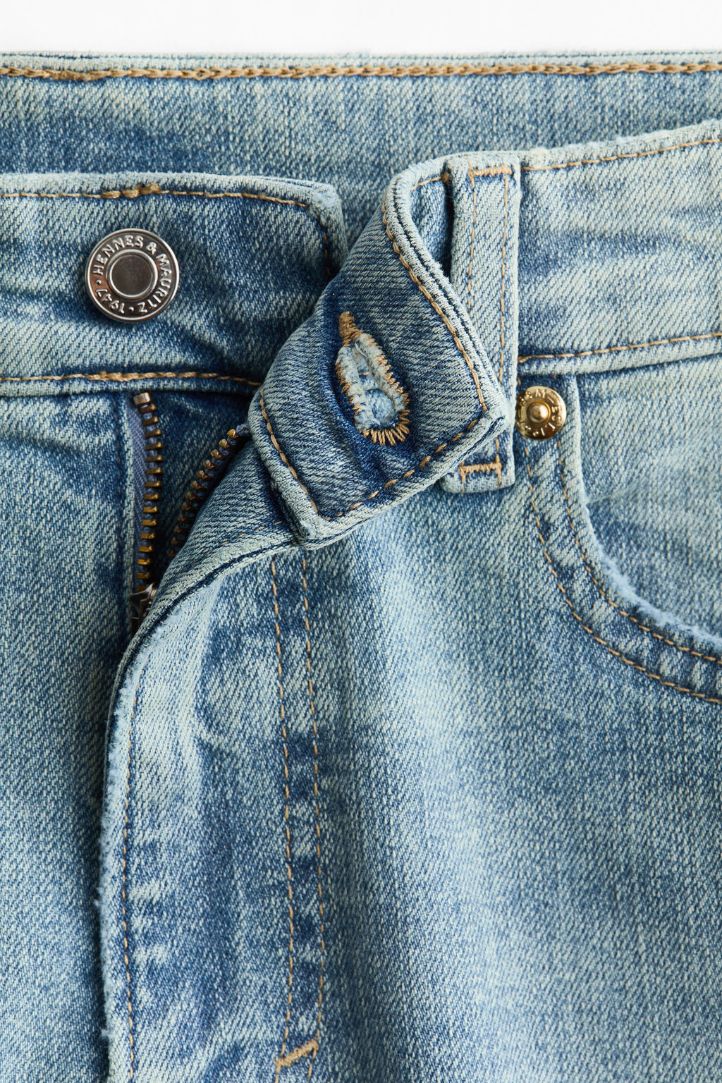 Flared Regular Waist Ankle Jeans - H&m фото 4