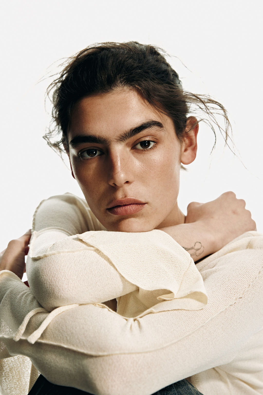 Top de punto con escote barco - H&m фото 5