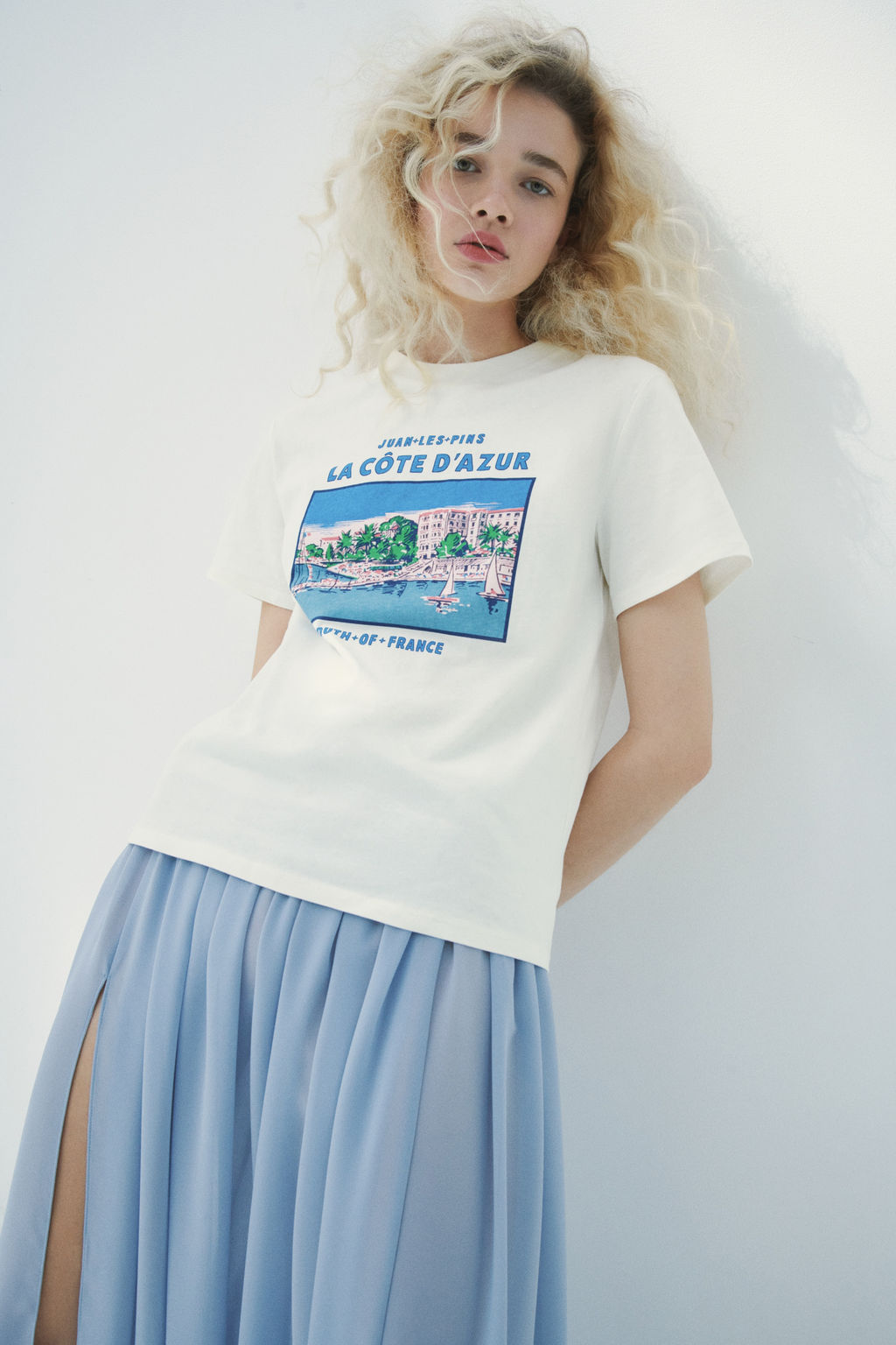 Camiseta estampada de algod?n - H&m фото 2
