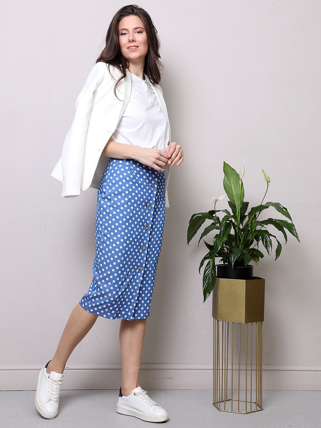 юбка Хлопок-50% Вискоза-50% - Трика фото 2