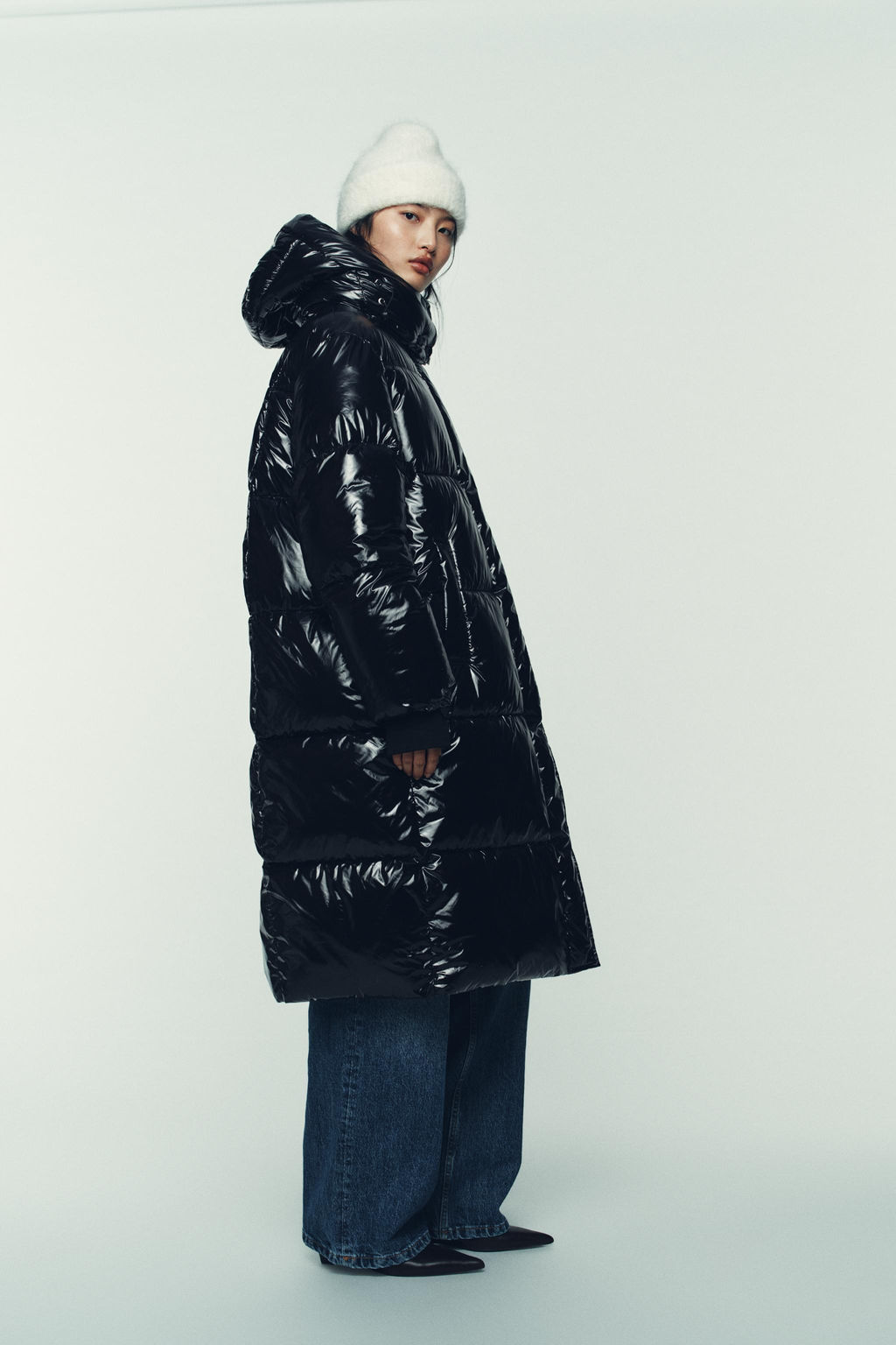 LONG SHINY ANORAK - Zara фото 8