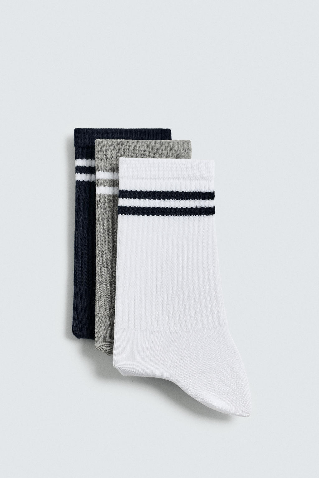 STRIPED SOCKS 3-PACK