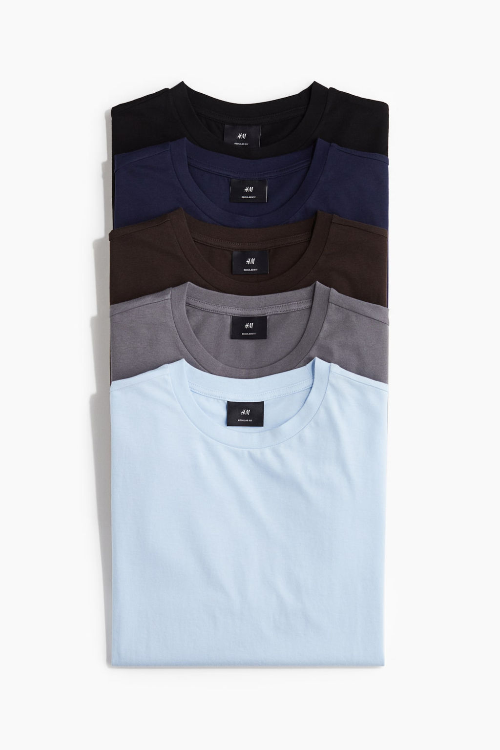 Pack de 5 camisetas Regular Fit - H&m фото 5