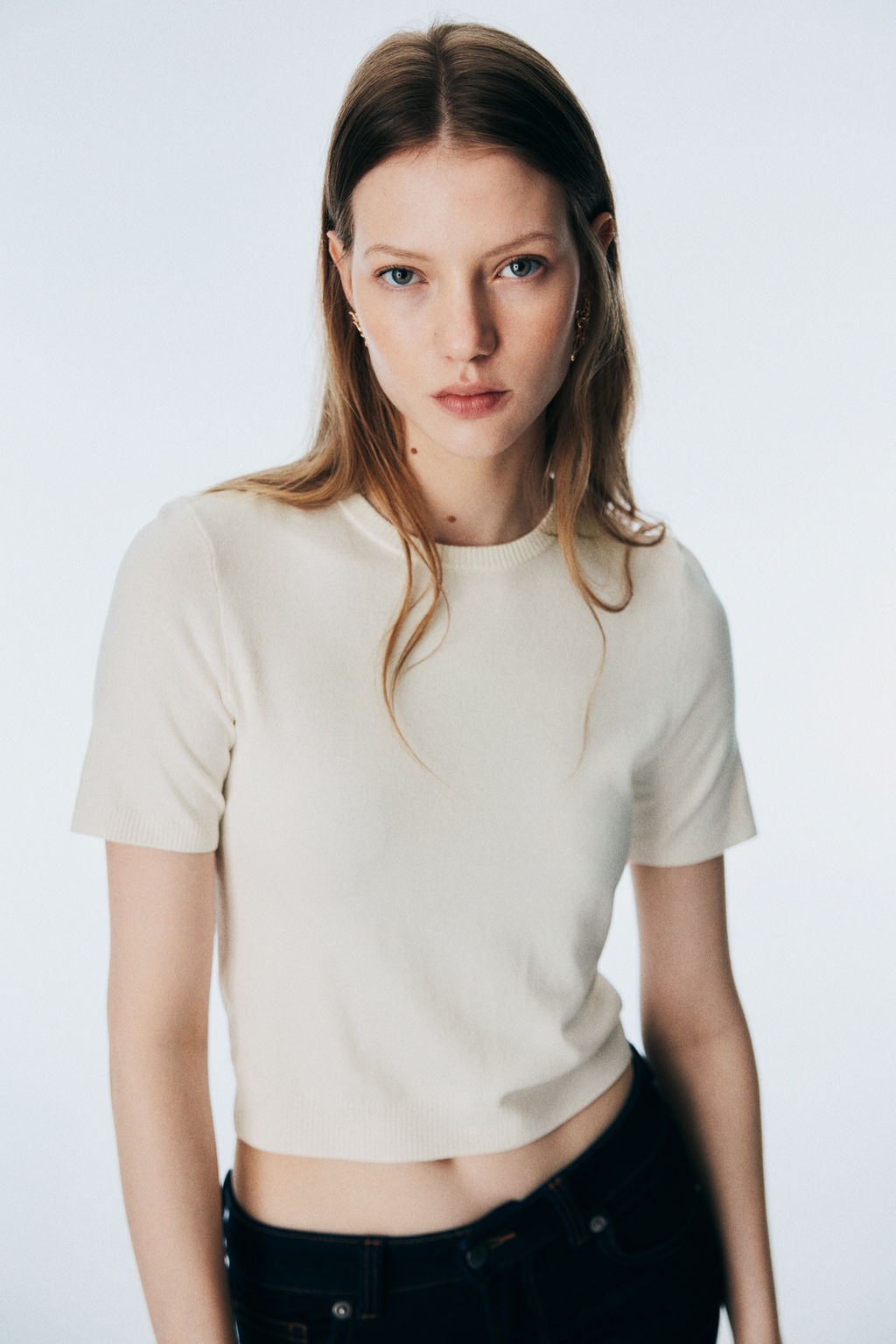Camiseta de punto fino - H&m фото 10