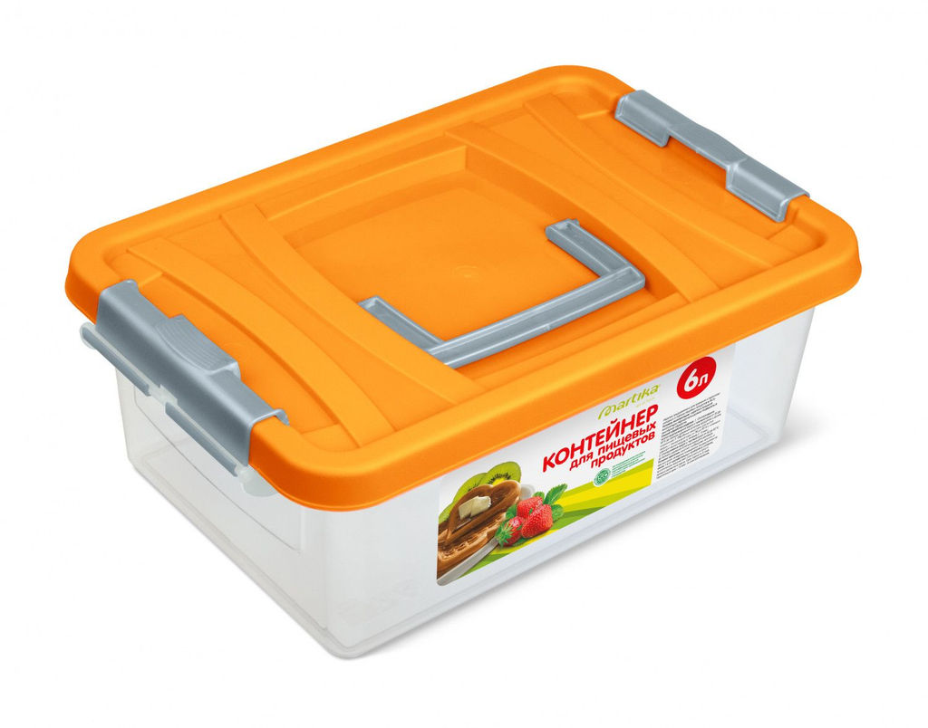 Контейнер для пищевых продуктов 6л арт.С205П