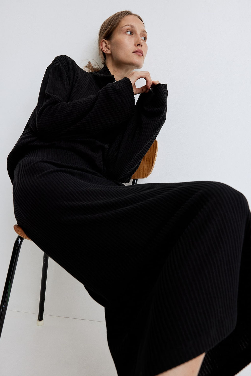 Falda midi en canale - H&m фото 2