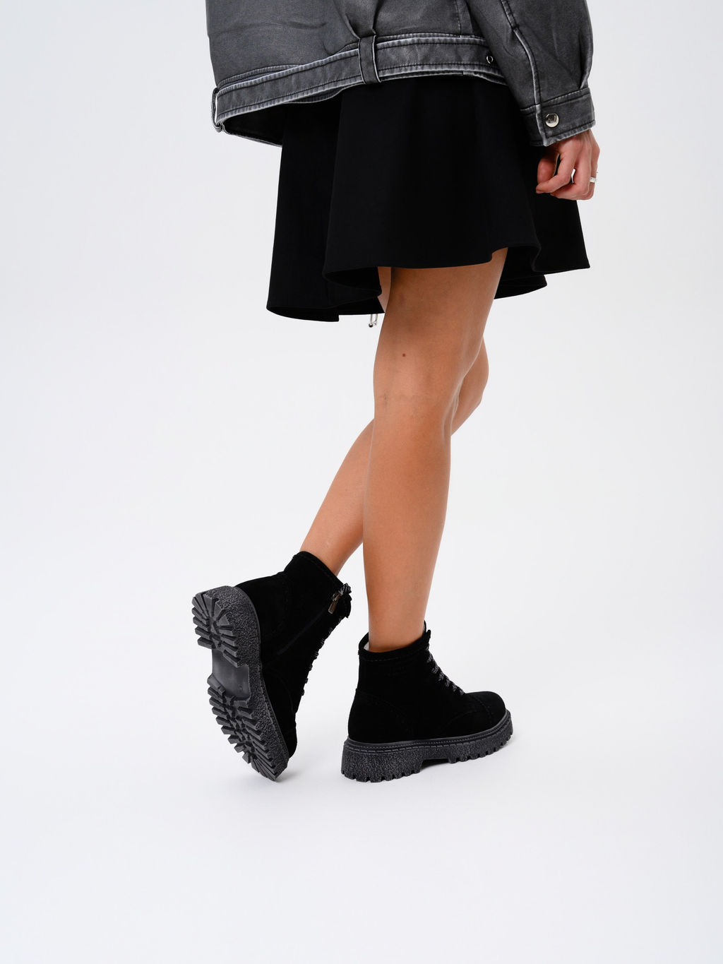 Ботинки EDART 319.22511 gr. Черный замша/шерсть - Ed'art фото 7